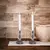 Candelabro de Vidrio Bajo Modelo "Adar" - comprar online