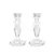 Candelabro de Vidrio Bajo Modelo "Noam" - tienda online