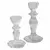 Imagen de Candelabro de Vidrio Bajo Modelo "Noam"