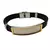 Leather and Stainless Steel Bracelet "Birkat Banim" (Blessing on children) Black and Silver with Gold - buy online