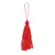 Pingente de Tassel 7,5cm cores variadas - SW RESINA E ARTE