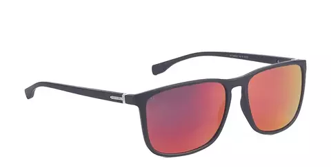 Anteojos de Sol Rusty Roum mblk/revo red