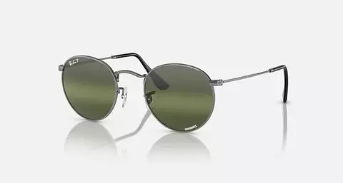 Anteojos de Sol Ray-ban Round Metal Polarizado RB 3447 004/G4 53