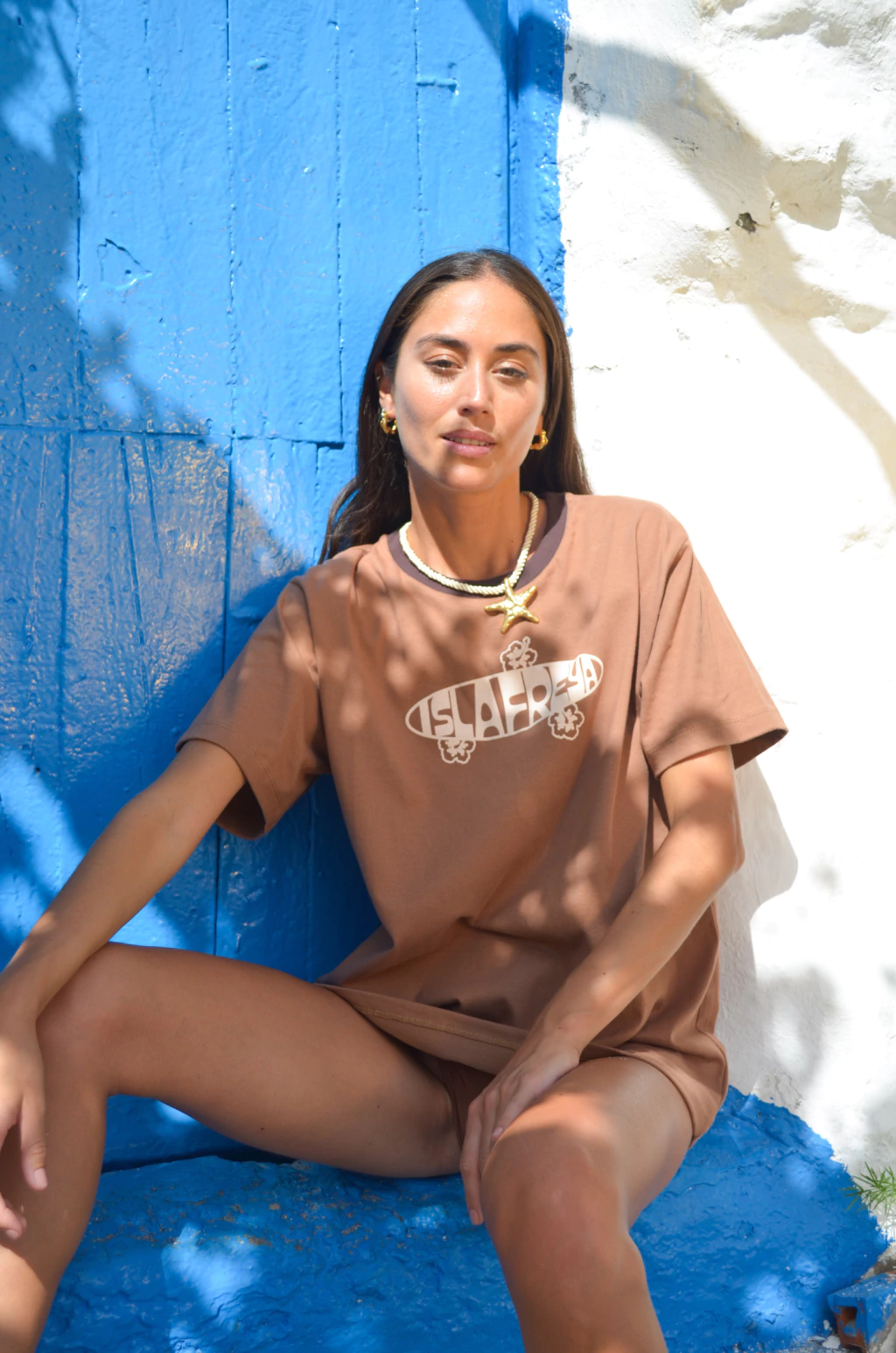 Remera Freya Chocolate