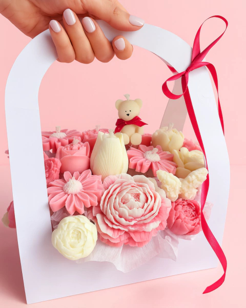 Cesta Floral - Pronta para Presentear - comprar online