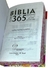 Imagem do Bíblia Sagrada Letra Hipergigante 365 Dias Flores Capa Dura Linguagem ARC Plano de Leitura Anual