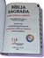 Bíblia Sagrada Cor Roxa Capa Flexível Letra Gigante Linguagem ARC Com Harpa e Índice Folha PPM