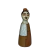 Boneco Colorido - Chapéu Marrom - Milton Pereira