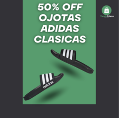 PROMO 50% OFF OJOTAS ADIDAS CLÁSICAS