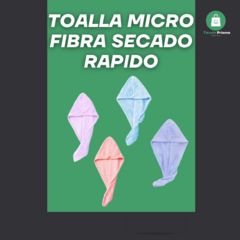 TOALLA MICRO FIBRA SECADO RAPIDO