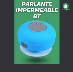 PARLANTE IMPERMEABLE PRISMA CON BLUETOOTH Y MICRÓFONO