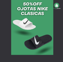 PROMO 50% OFF OJOTAS NIKE CLASICAS