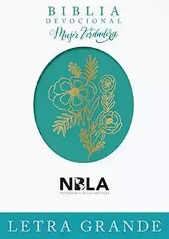 DA. B. NBLA DEVOCIONAL MUJER VERDADERA IP LETRA GRANDE AQUA EPO5885 (SUJETO A DISPONIBILIDAD) - comprar en línea
