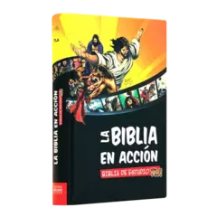 Biblia Infantil de Estudio en Acción Traducción Lenguaje Actual Mediana Letra Chica Tapa Dura [TLA063EBA] - comprar en línea