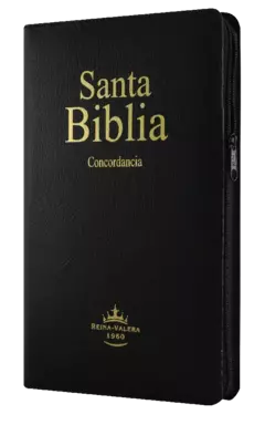 BIBLIA CON CONCORDANCIA BREVE NEGRO RVR065ecZTI - comprar en línea