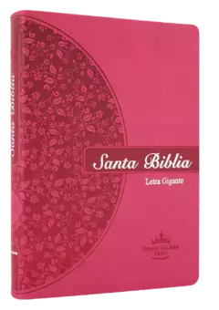 Biblia Reina Valera 1960 Grande Letra Gigante Imitación Piel Rosa [RVR086cLGiPJR] - comprar en línea