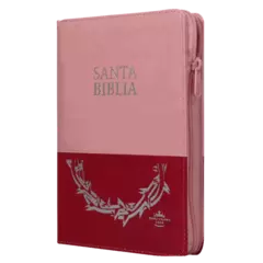 BIBLIA RVR066cLGPJRTIZ-ABS ROSA DUOTONO - comprar en línea