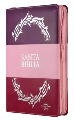 BIBLIA RVR066cLGPJRTIZ-ABS MORADO ROSA - comprar en línea