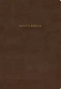 Biblia de Estudio Scofield Reina Valera 1960 Semi Piel Chocolate Obscuro - comprar en línea