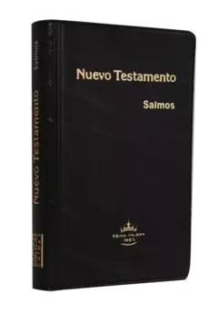 Nuevo Testamento y Salmos Reina Valera 1960 Tamaño Mini-Bolsillo Letra Chica Vinil Negro [RVR332] - comprar en línea