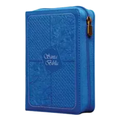 Biblia Reina Valera 1960 Tamaño Bolsillo Letra Mediana Imitación Piel Azul [RVR025cZLG] - comprar en línea