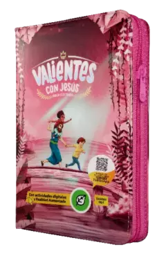 Biblia Infantil Reina Valera Contemporánea Mediana Letra Grande Vinil Rosa Código QR Realidad Aumentada [RVC062PJRPZLG] - comprar en línea