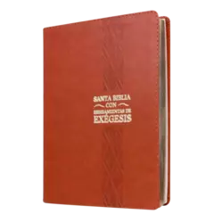 Biblia de Estudio Exégesis Reina Valera 1995 Grande Letra Mediana Imitación Piel Miel [RVR95086EEcLM] - comprar en línea