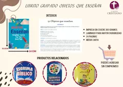 LIBRITO GRAPADO: OBJETOS QUE ENSEÑAN - comprar en línea