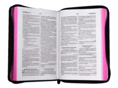 Biblia Reina Valera 1960 Mediana Letra Grande Imitación Piel Negro Flores QR [RVR065cZLGPJR] - comprar en línea