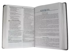 Biblia de Estudio Reina Valera Contemporánea Grande Letra Mediana Imitación Piel Gris/Negro [RVC086EEC] en internet