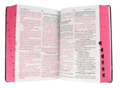 Biblia Reina Valera 1960 Mediana, Letra Grande Vinil Negro [RVR052CLGPJRTI] en internet