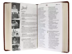 Biblia de Estudio de mi Familia Traducción Lenguaje Actual Mediana, Letra Chica Imitación Piel Café [TLA65P] - comprar en línea