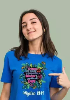 Playera Dama- DÍA DEL MAESTRO Mateo 19:14