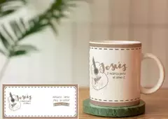 TAZAS CON VERSÍCULOS BÍBLICOS -JESÚS MÚSICA PARA EL ALMA