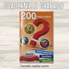 LIBRITO GRAPADO: 200 PREGUNTAS NVO TESTAMENTO