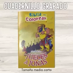 LIBRITO GRAPADO: BIBLIA PARA COLOREAR JUECES A JONÁS