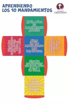 CUBOS DIDACTICOS- 10 MANDAMIENTOS
