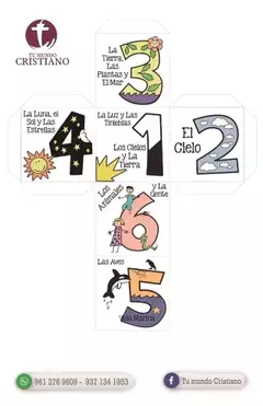 CUBO DIDACTICO LA CREACION