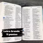 Biblia TLA Azul Letra 12 PUNTOS TLA066LGPJR MARINO/AZUL CIELO IMITACIÓN PIEL - comprar en línea
