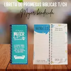 Libretas de promesas Bíblicas Mujer verde
