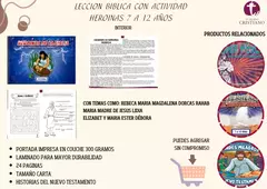 HEROÍNAS DE LA BIBLIA 7 A 12 AÑOS - comprar en línea