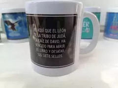 TAZAS CON VERSÍCULOS BÍBLICOS - LEÓN en internet