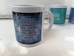TAZAS CON VERSÍCULOS BÍBLICOS - ÁGUILA en internet