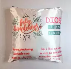 Cojin cumple Isaías 43:4