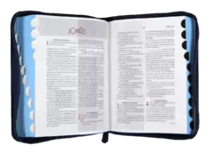 Biblia Reina Valera 1960 Bolsillo Letra Chica Mezclilla Azul Jeans QR [RVR024cJZLMa PJR] en internet