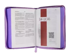 Biblia Reina Valera 1960 Tamaño Bolsillo Letra Chica Imitación Piel Código QR [RVR025cZLMPJR] en internet