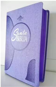BIBLIA LETRA GRANDE LILA RVR065cLGPJR - comprar en línea