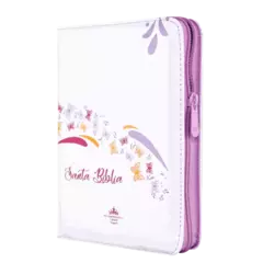 BIBLIA RVR045cZLM PJR BLANCO/MARIPOSAS - comprar en línea