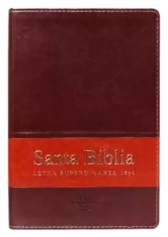 BIBLIA LETRA SUPER GIGANTE 19 PUNTOS CON ZIPER TAPA MARRON RVR086cLSGiTIPJR - comprar en línea