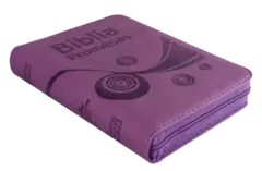 Biblia Promesas Reina Valera 1960 Chica Letra Mediana Imitación Piel Lila [RVR045cZ] - Distribuidores Cristianos